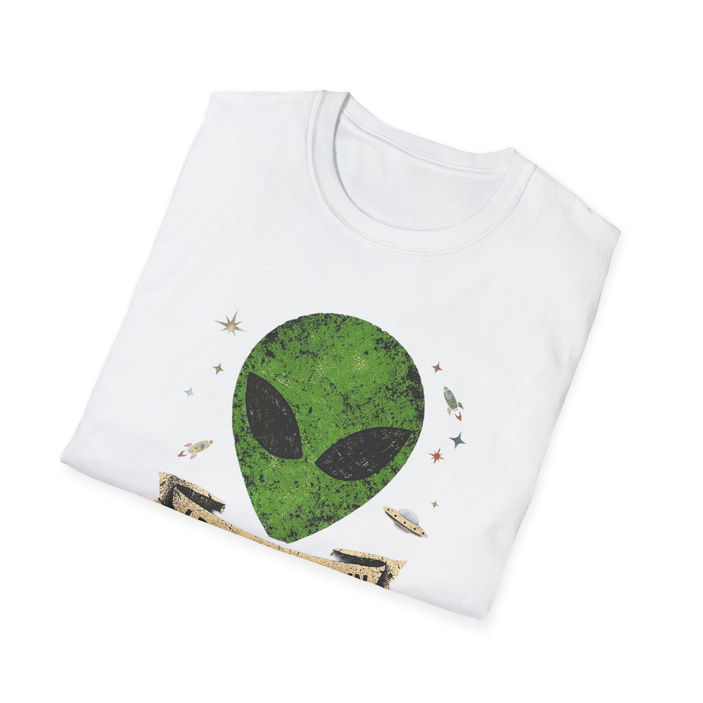 Alien Graphic T-Shirt — I Don't Believe in Humans Alien Shirt Funny Sci‑Fi Tee