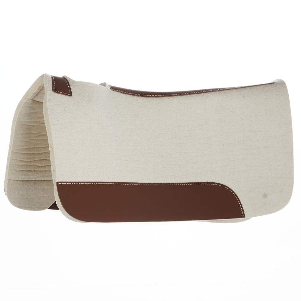 Natural 1 1 4in 31x30 Felt Roper Saddle Pad