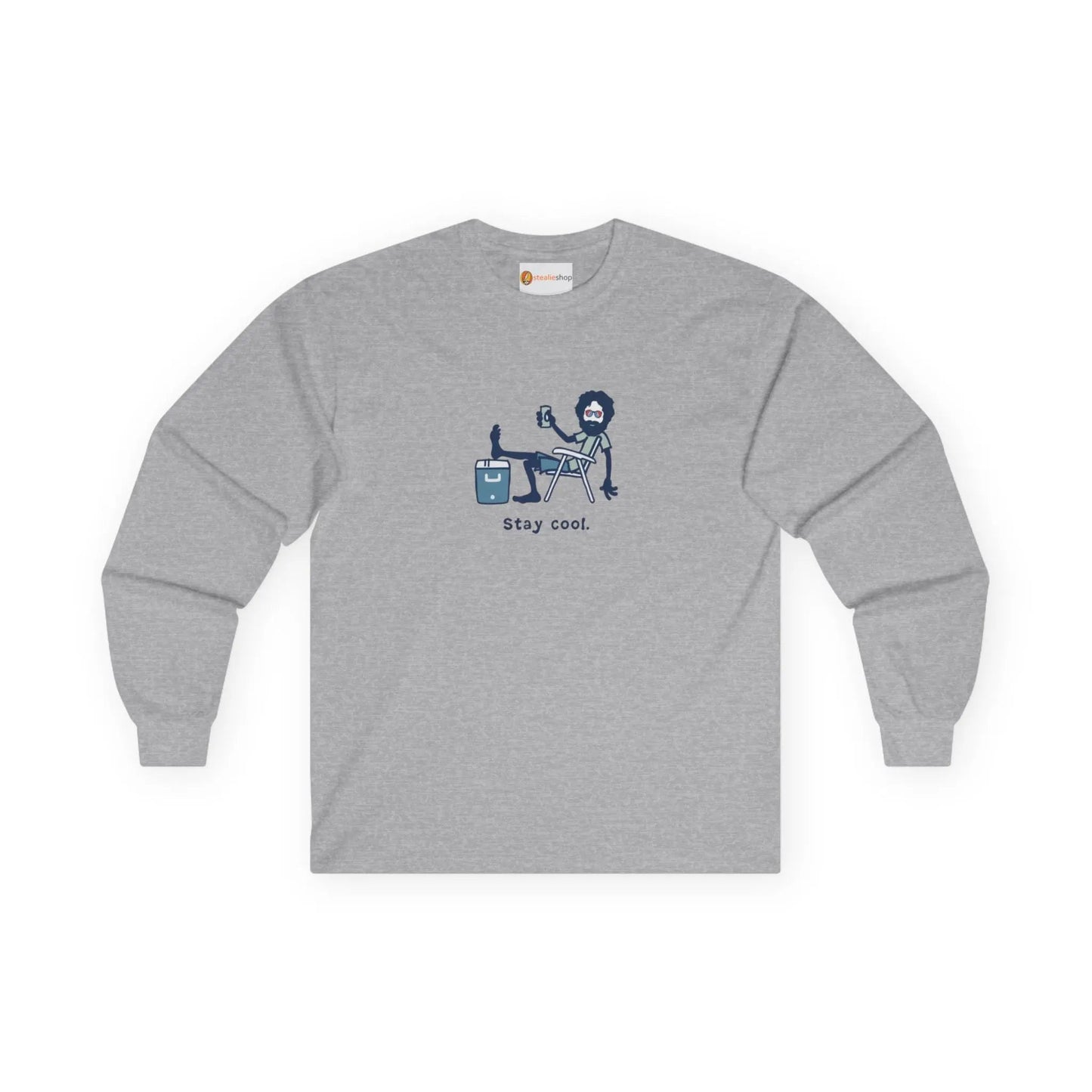 Life is dead.® Stay Cool, Jerry Grateful Dead Long Sleeve Shirt