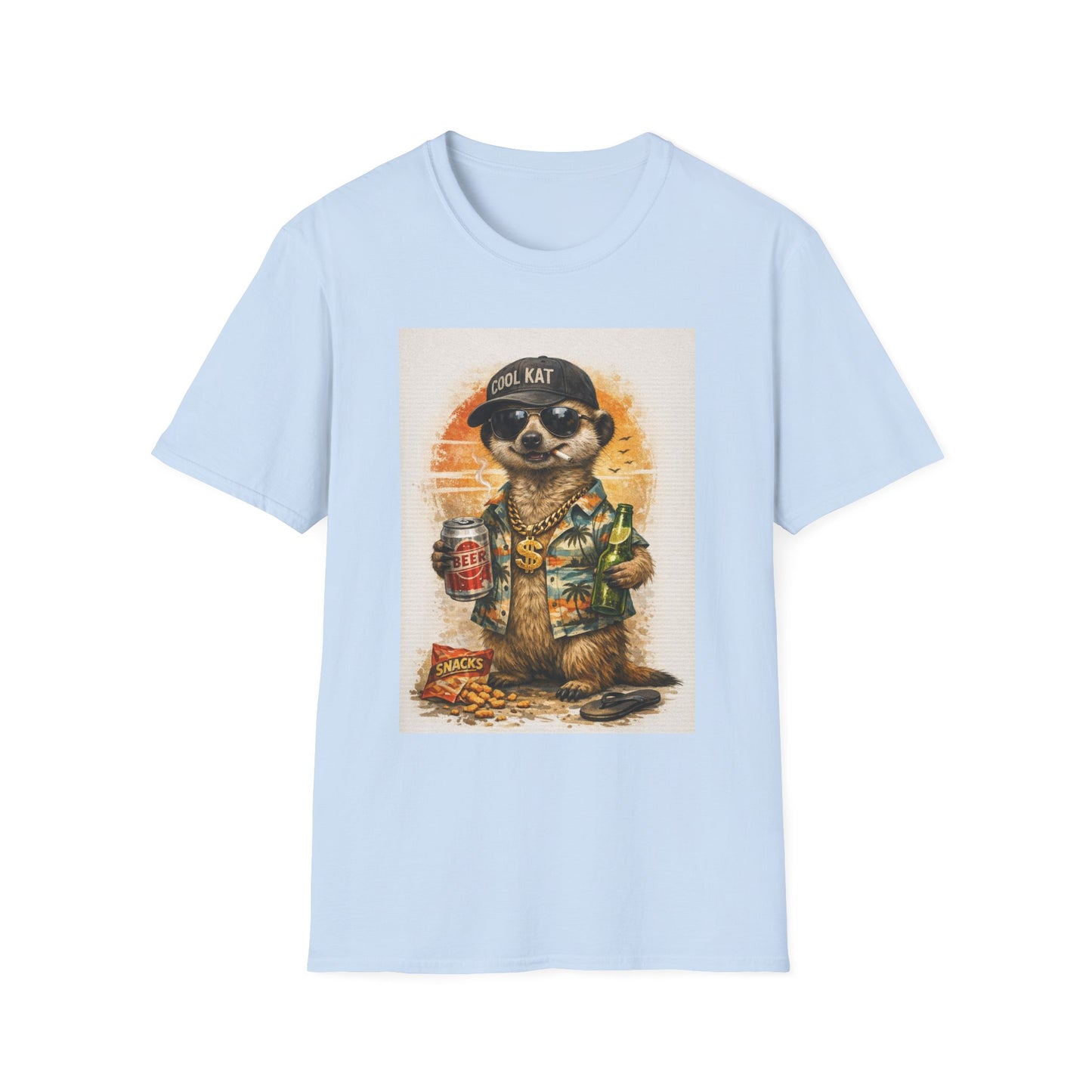 Meerkat Shirt – Funny Realistic Animal Tee for True Meerkat Lovers