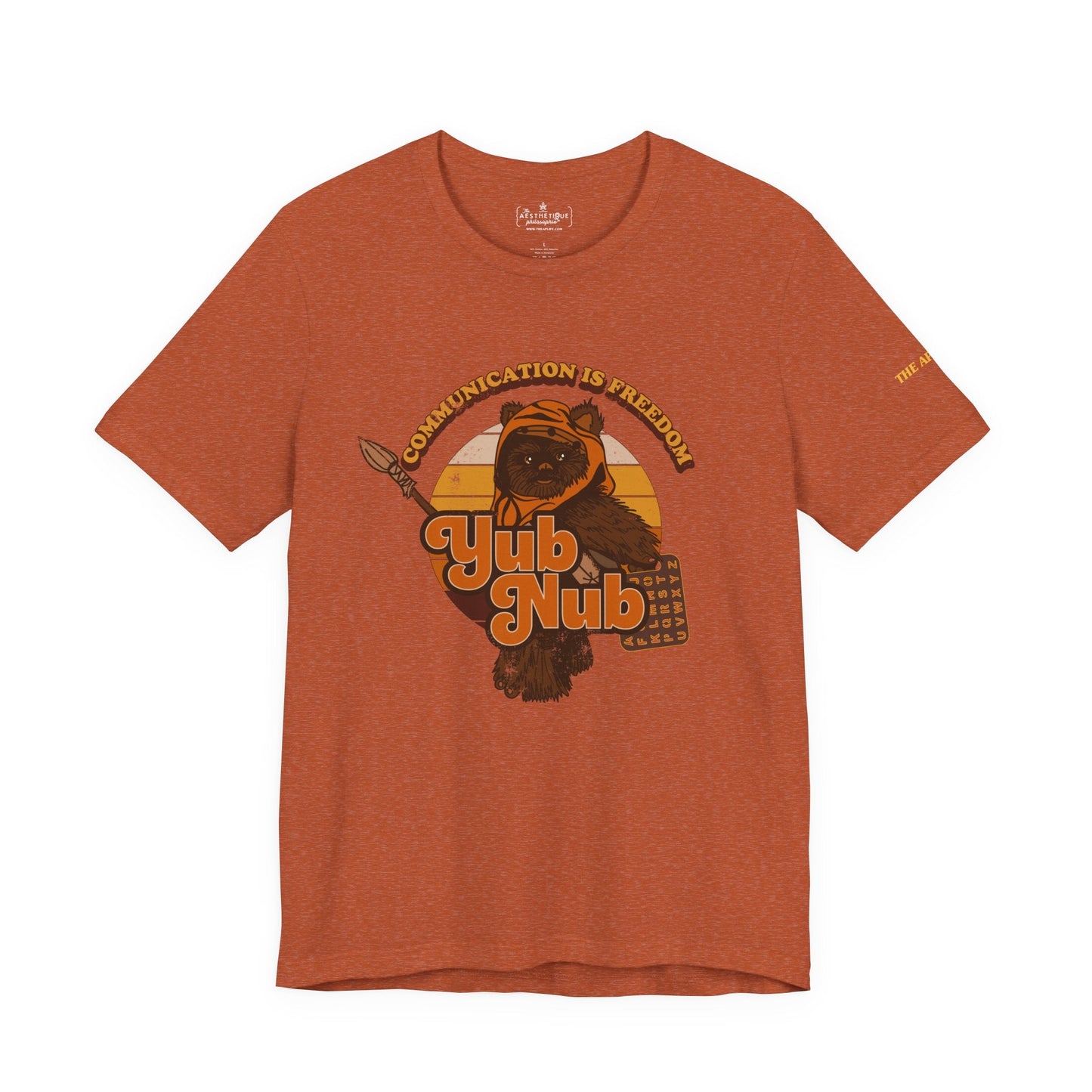 Communication is Freedom - Yub Nub - S2C - Adult Unisex Jersey Short Sleeve Tee