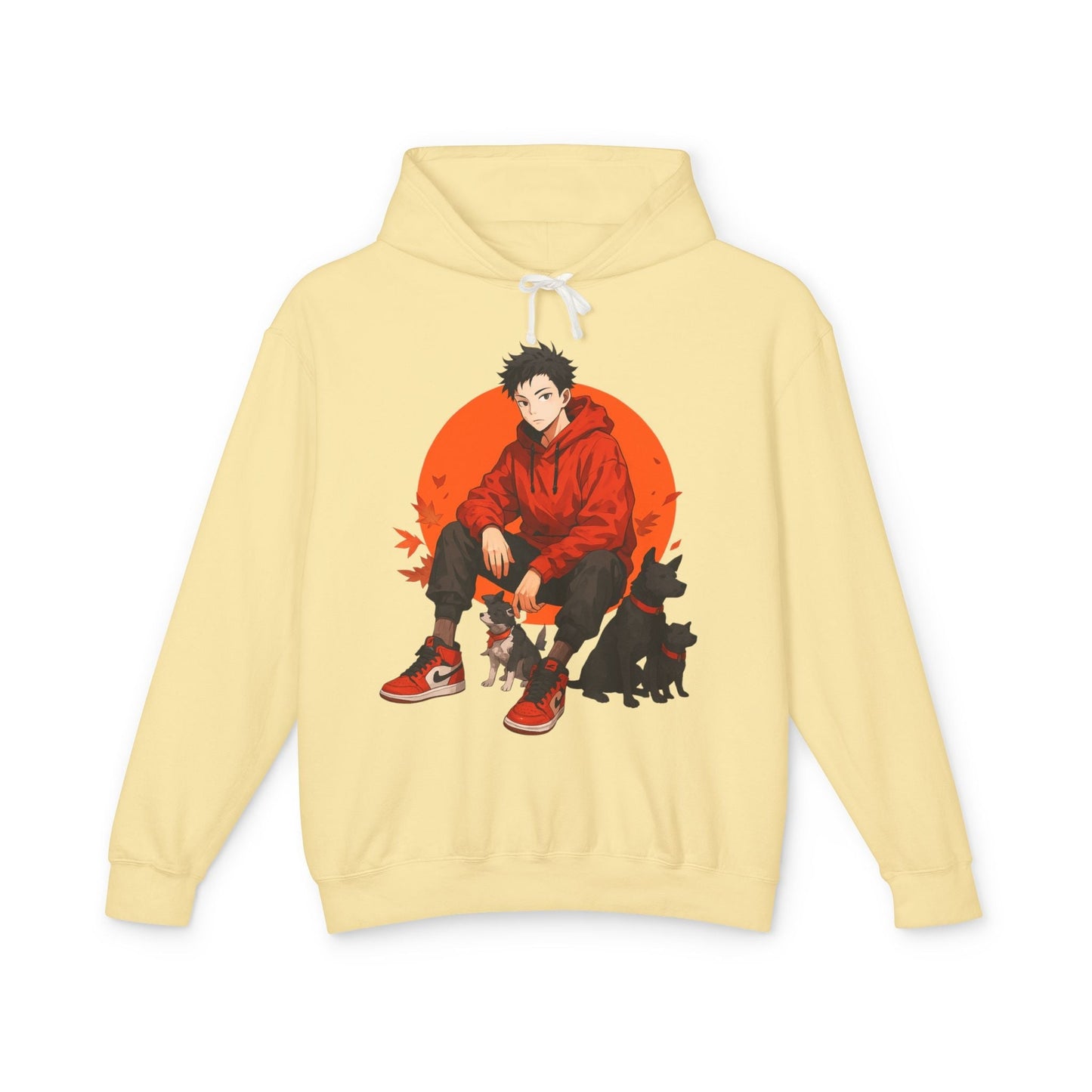 Artful Lightweight Hooded Sweatshirt for Art Enthusiasts and Young Adults