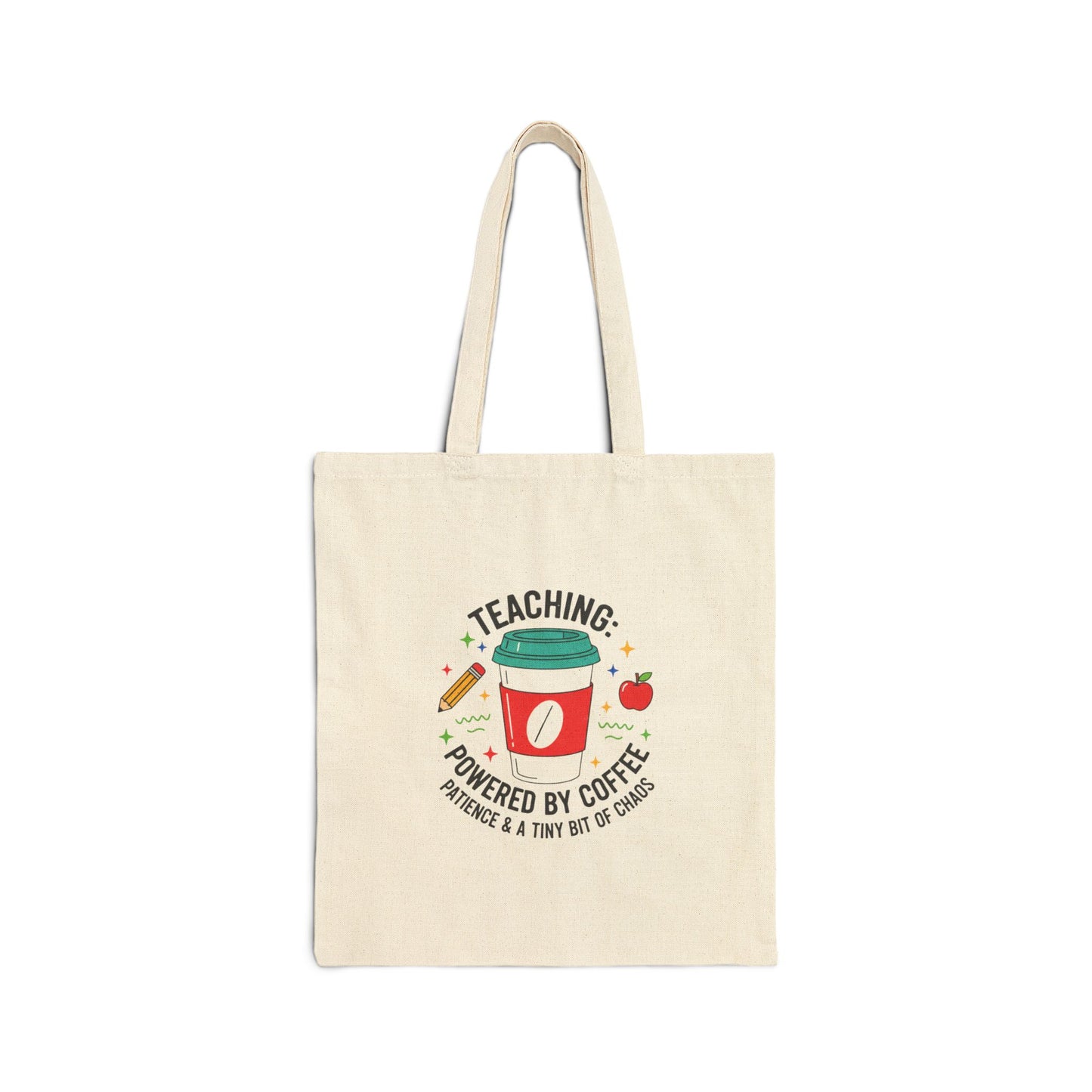 Teaching Powered by Coffee Tote | Teacher Appreciation, Teacher Life