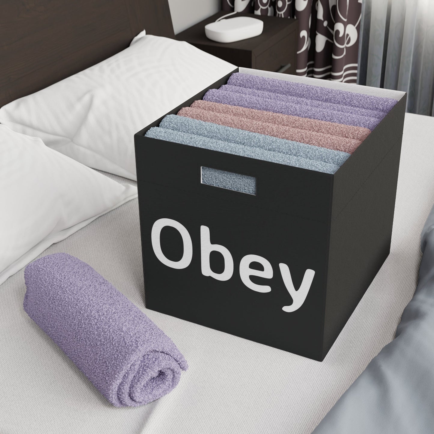 Felt Storage Box - Obey