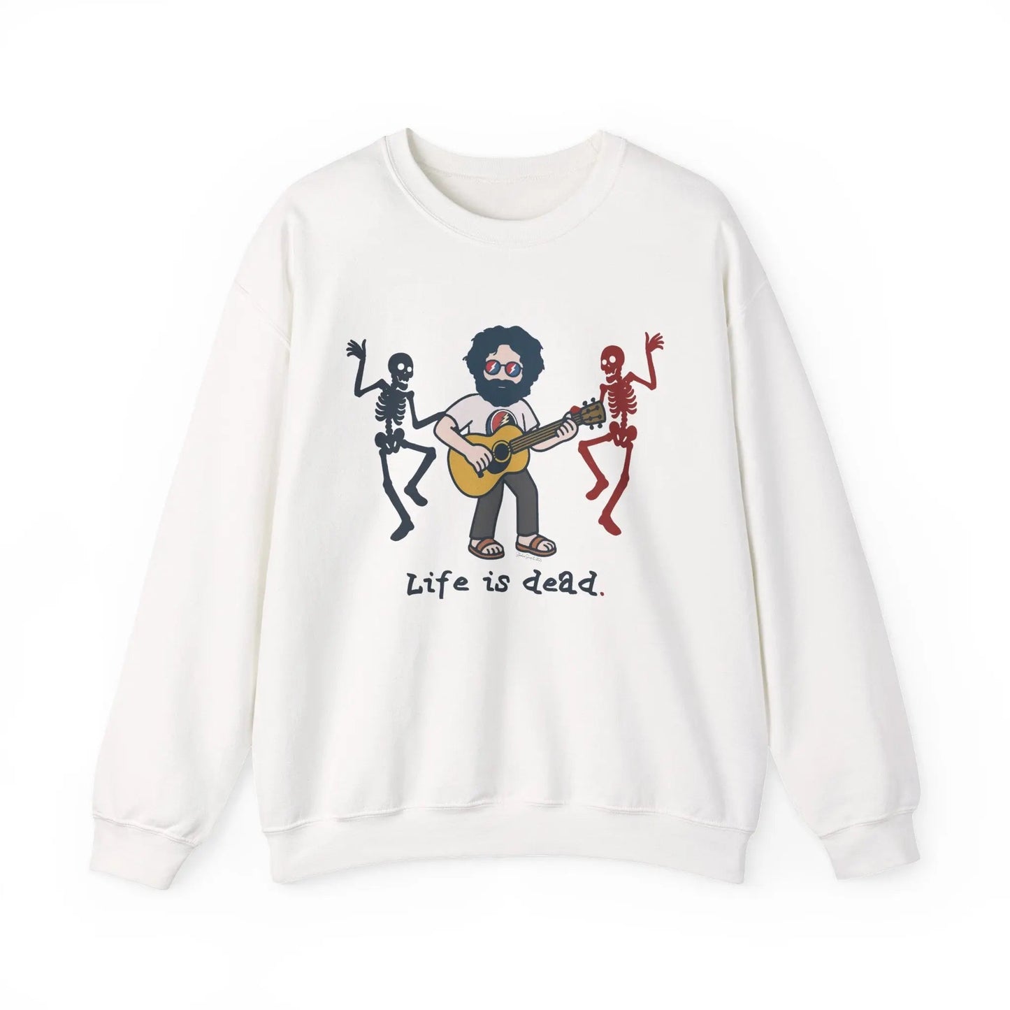 Jerry's Jammin' | Life is dead.® Crewneck | Grateful Dead