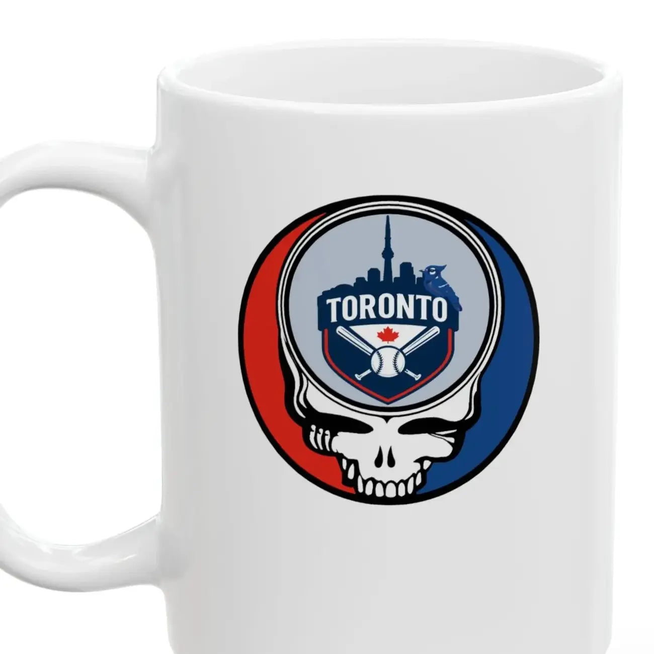 Toronto Blue Jays Original Stealie Grateful Dead Coffee Mug