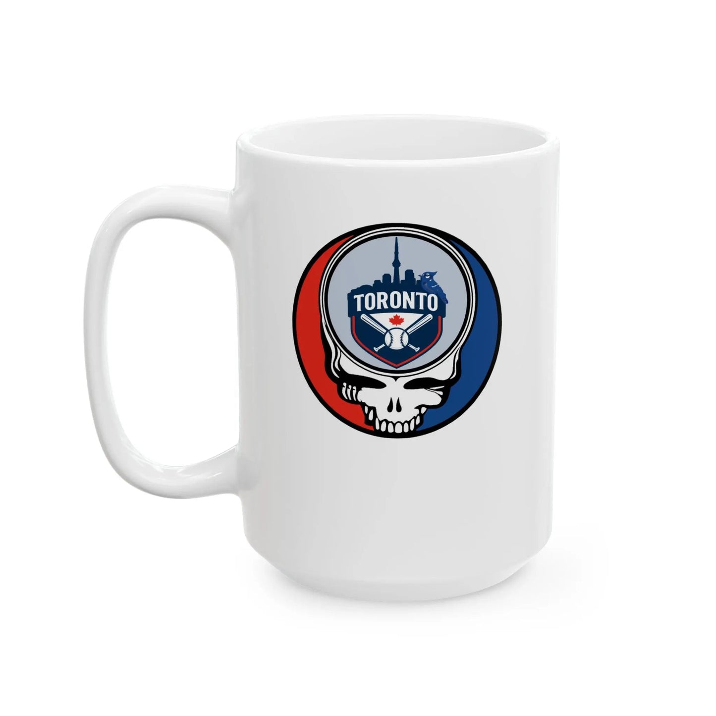 Toronto Blue Jays Original Stealie Grateful Dead Coffee Mug