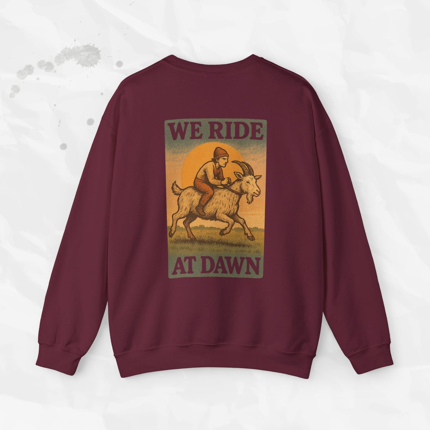We Ride At Dawn - Crewneck Sweatshirt