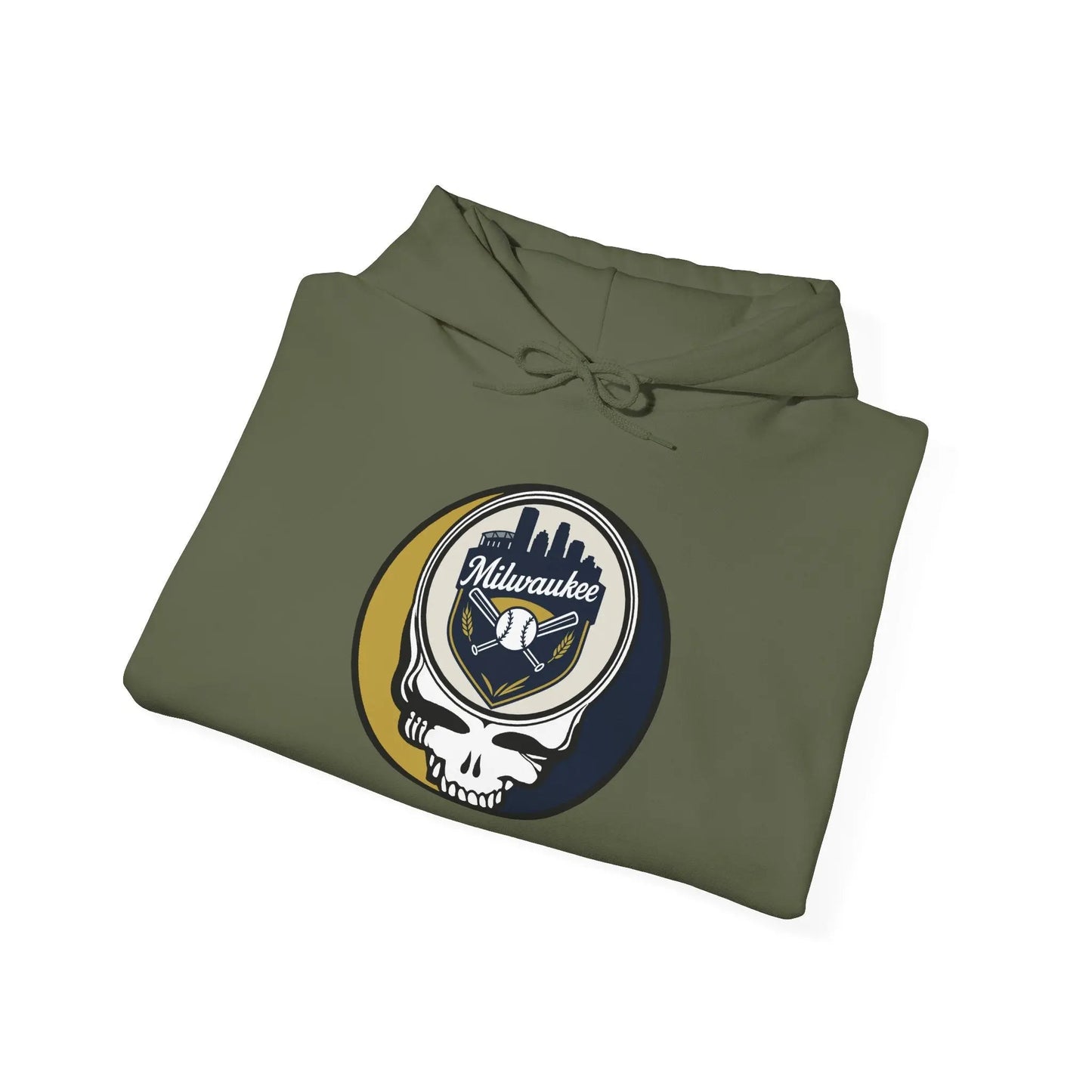 Milwaukee Brewers Original Stealie × Grateful Dead Hoodie