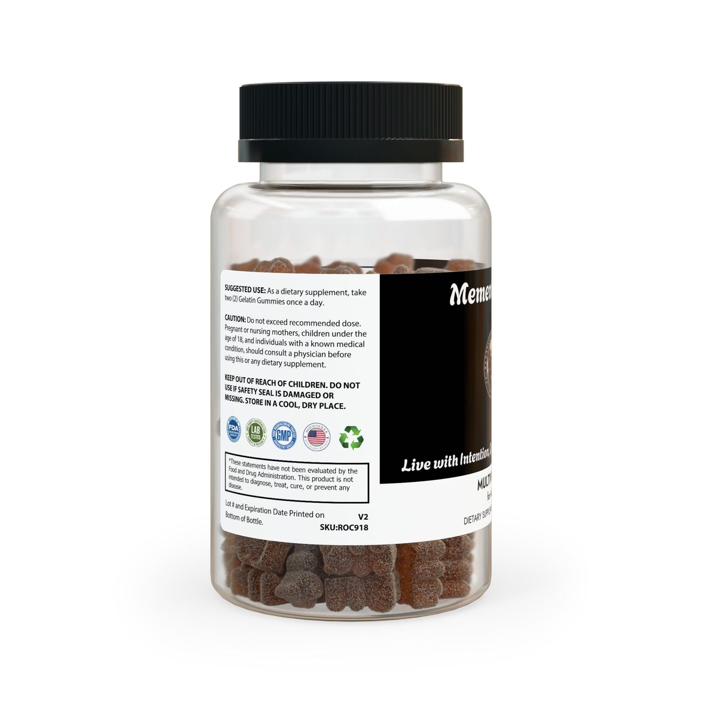 Multivitamin Gummies for Adults (60 Gummies) - "Memento Mori"