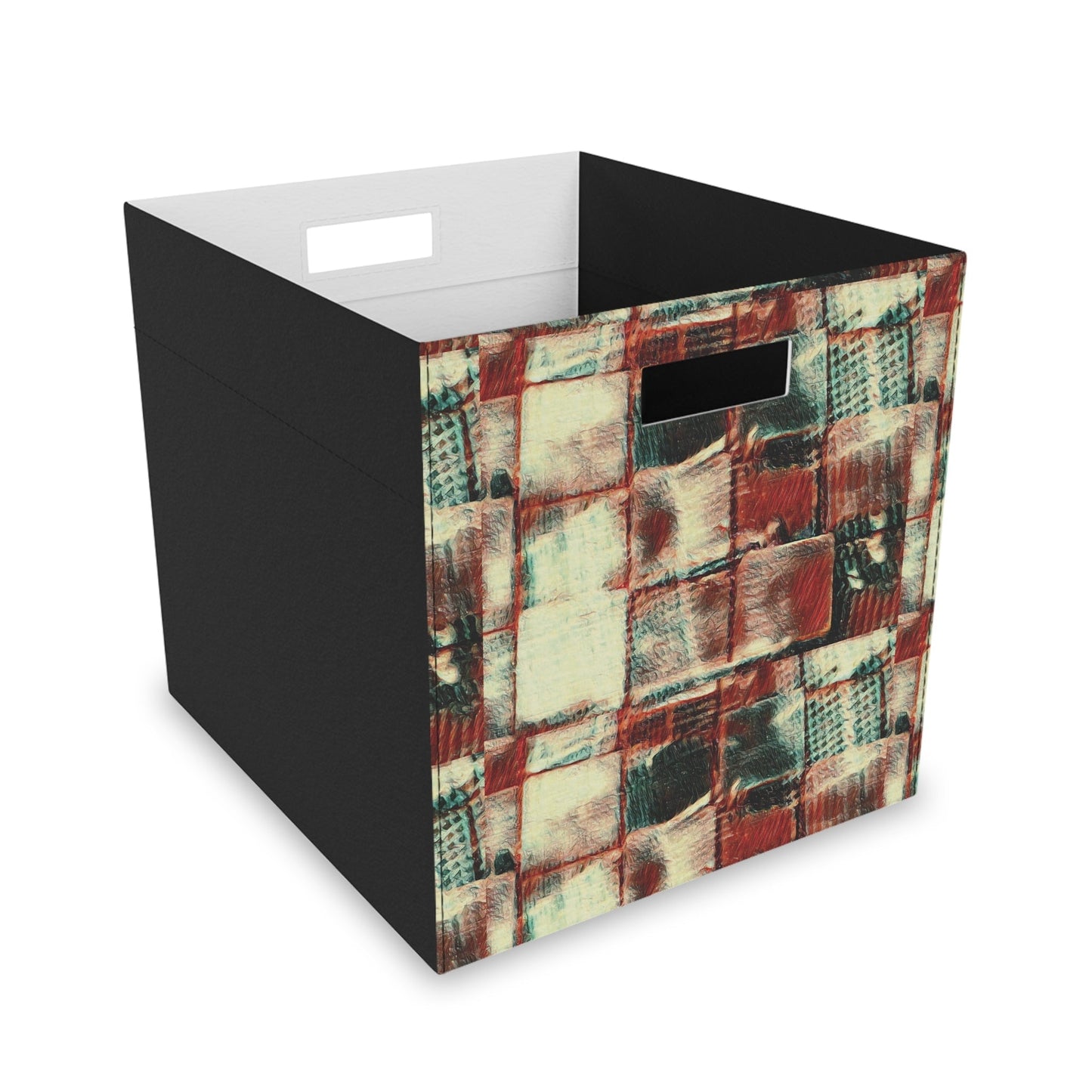 Felt Storage Box - Square Dance