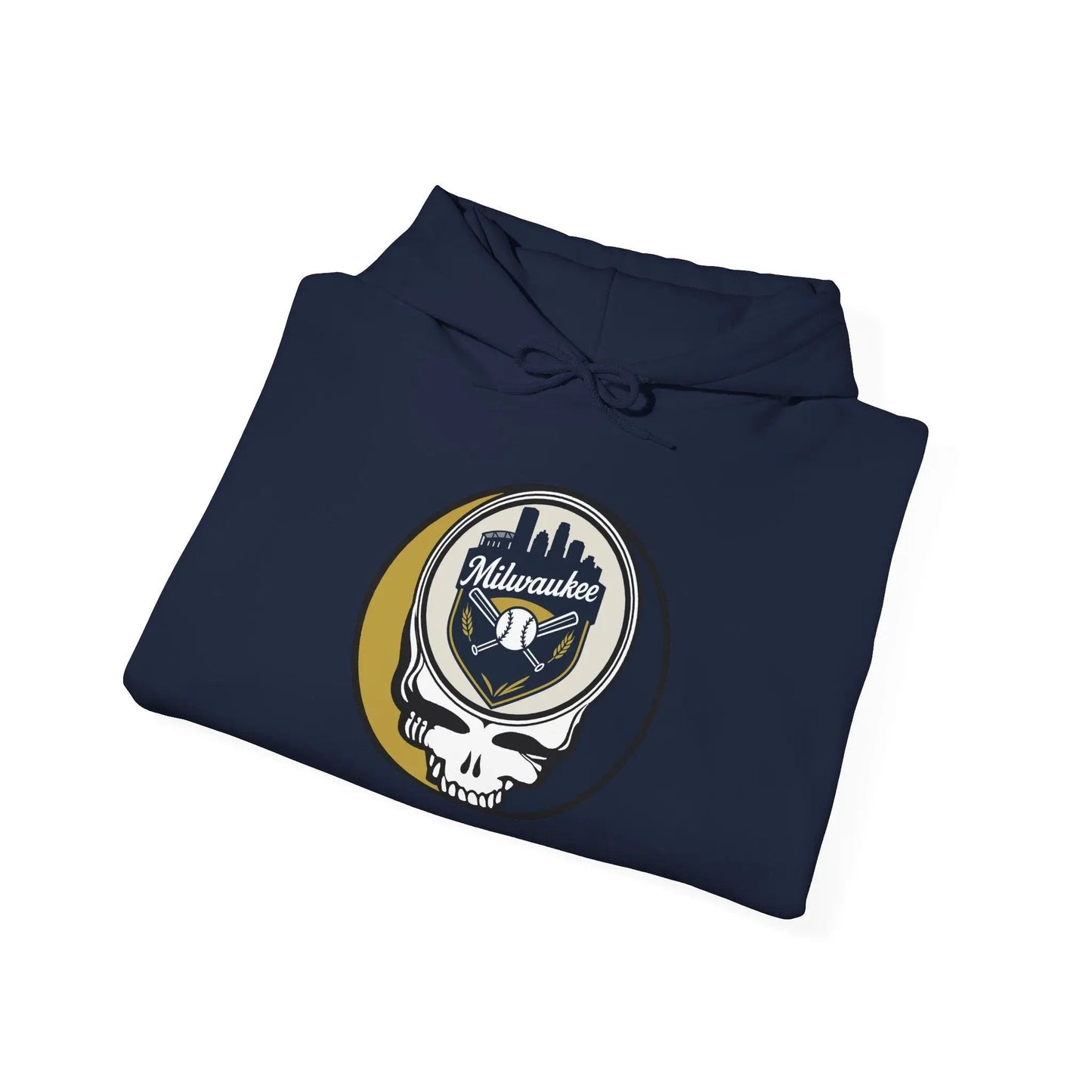 Milwaukee Brewers Original Stealie × Grateful Dead Hoodie