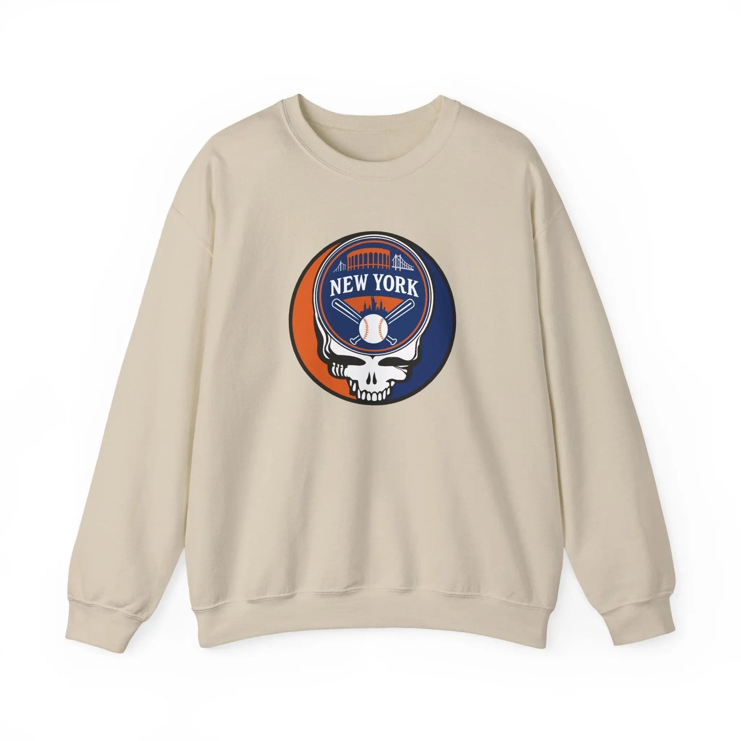 New York Mets Original Stealie × Grateful Dead Crewneck