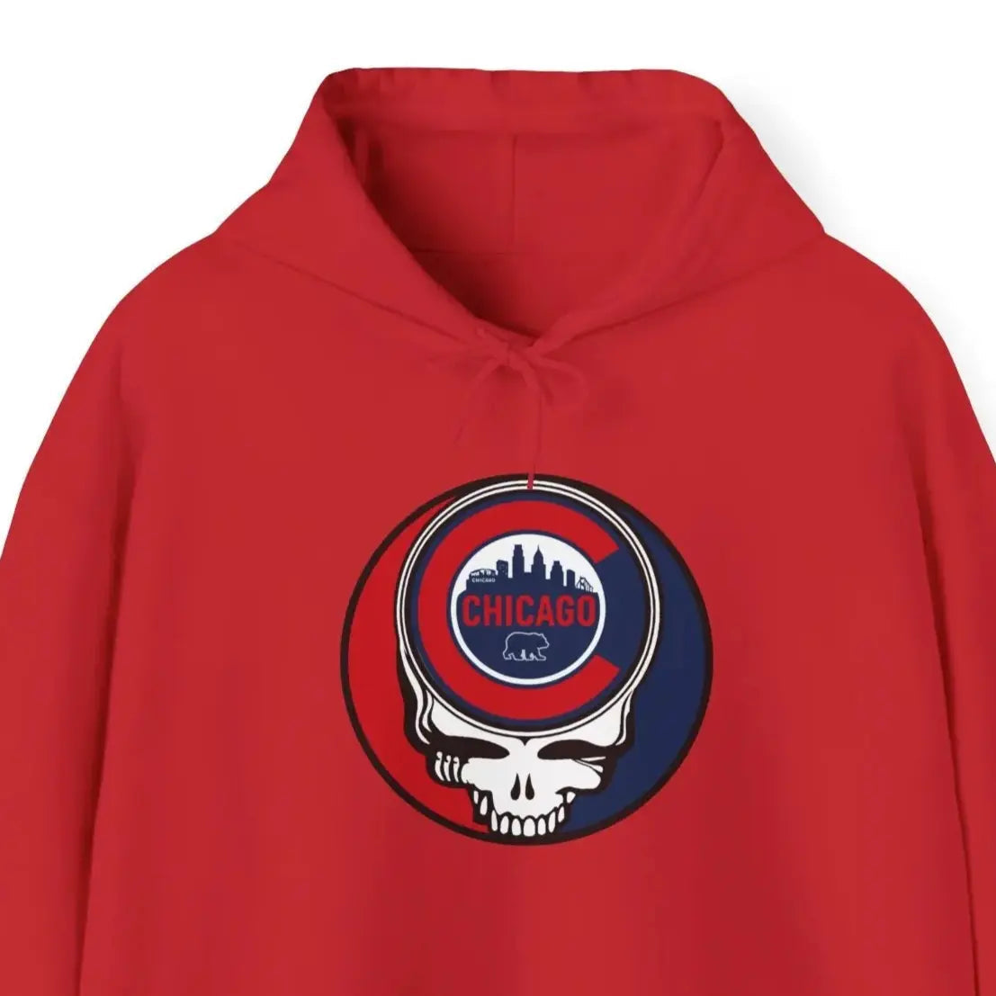 Chicago Cubs Original Stealie × Grateful Dead Hoodie