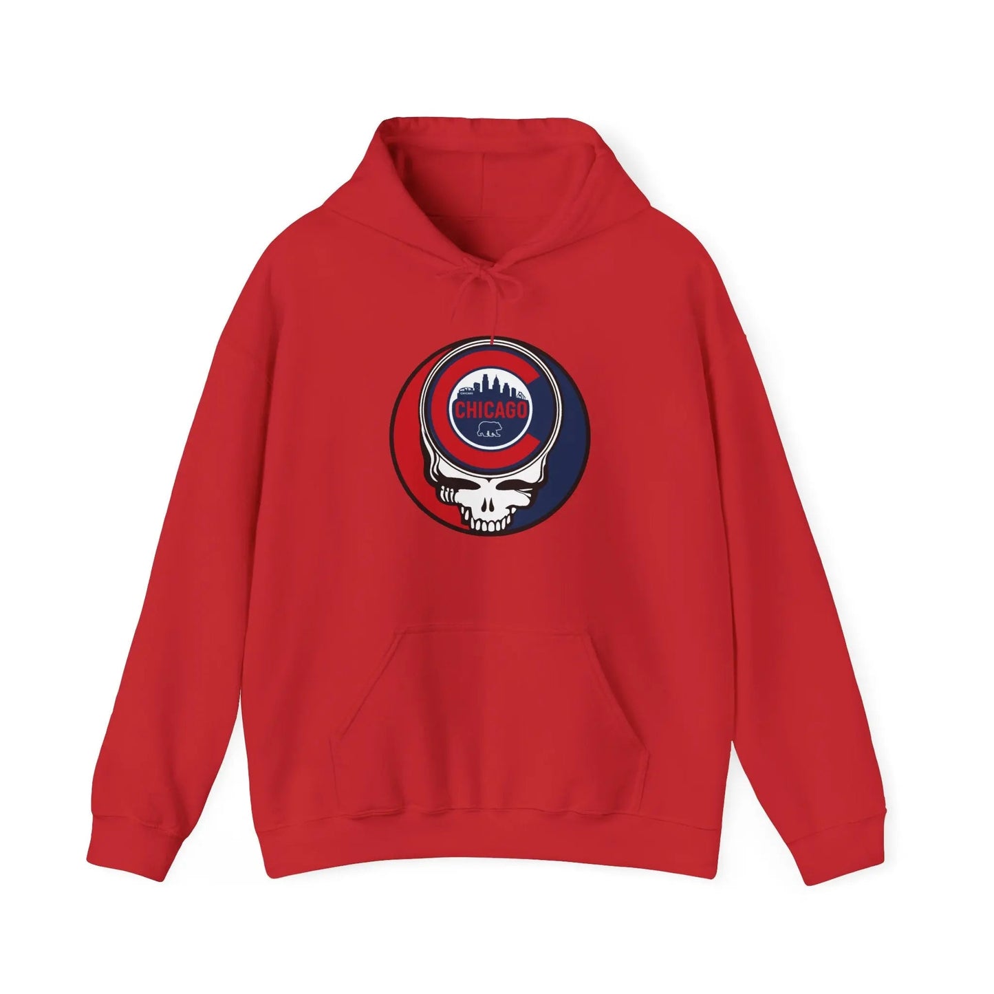 Chicago Cubs Original Stealie × Grateful Dead Hoodie
