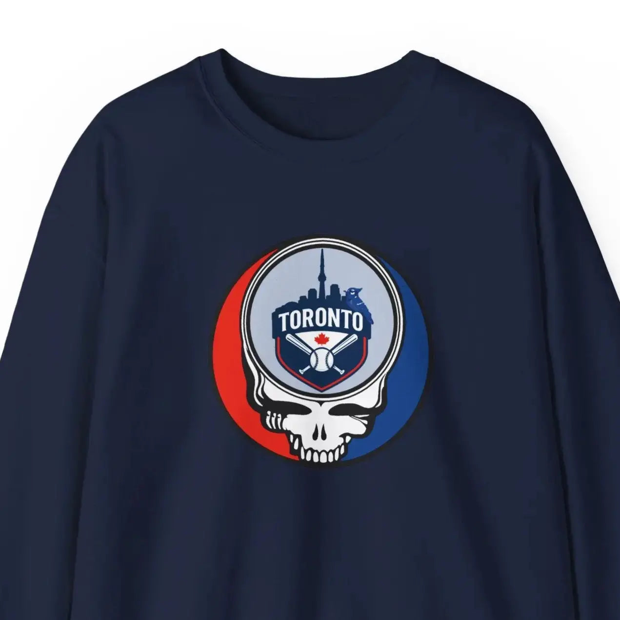 Toronto Blue Jays Original Stealie × Grateful Dead Crewneck