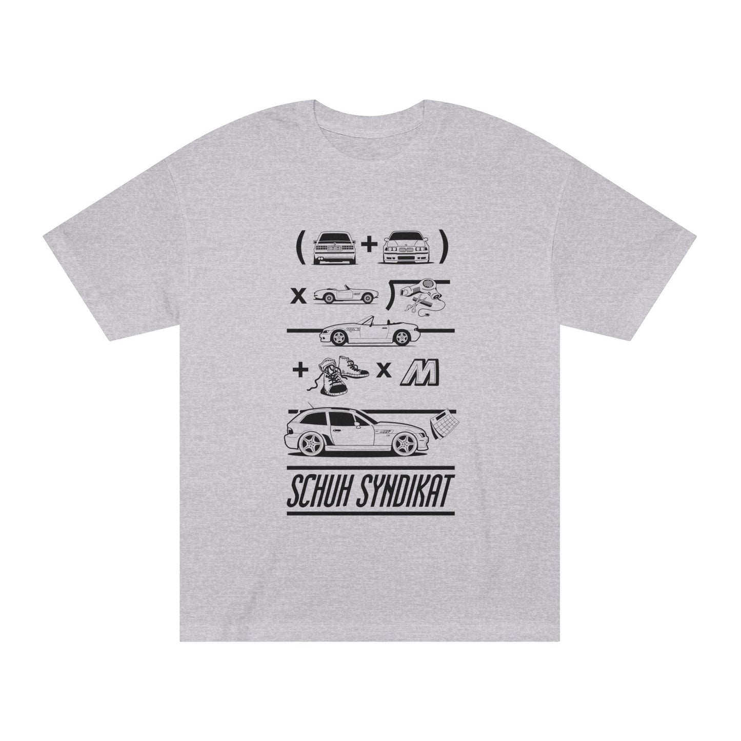 Schuh Syndikat, Clownshoe Math Tee - Unisex American Apparel Classic T-Shirt