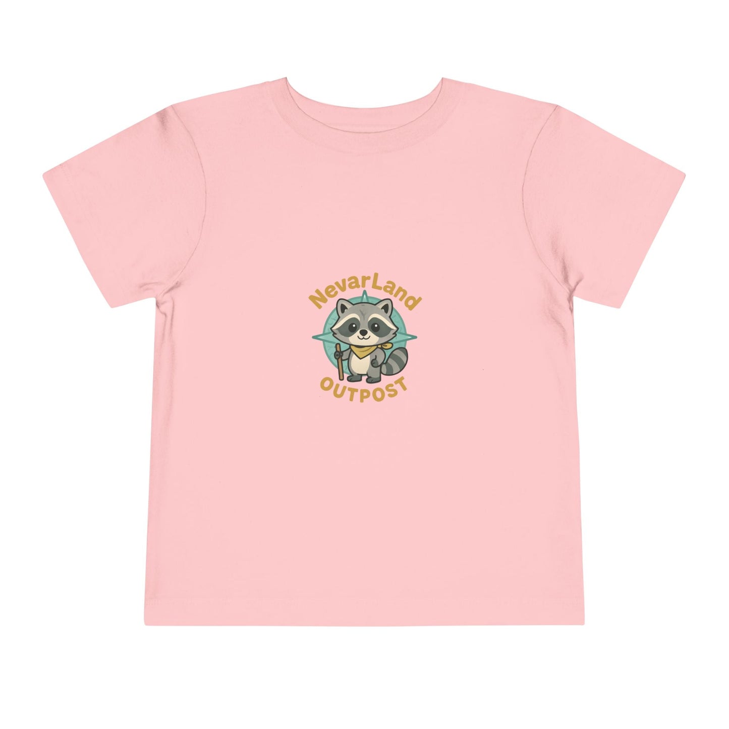 "NevarLand Outpost" Raccoon Adventure - Toddler Tee