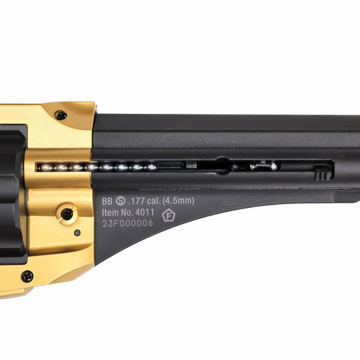 1858 CO2 Pistol Kit - Black & Gold