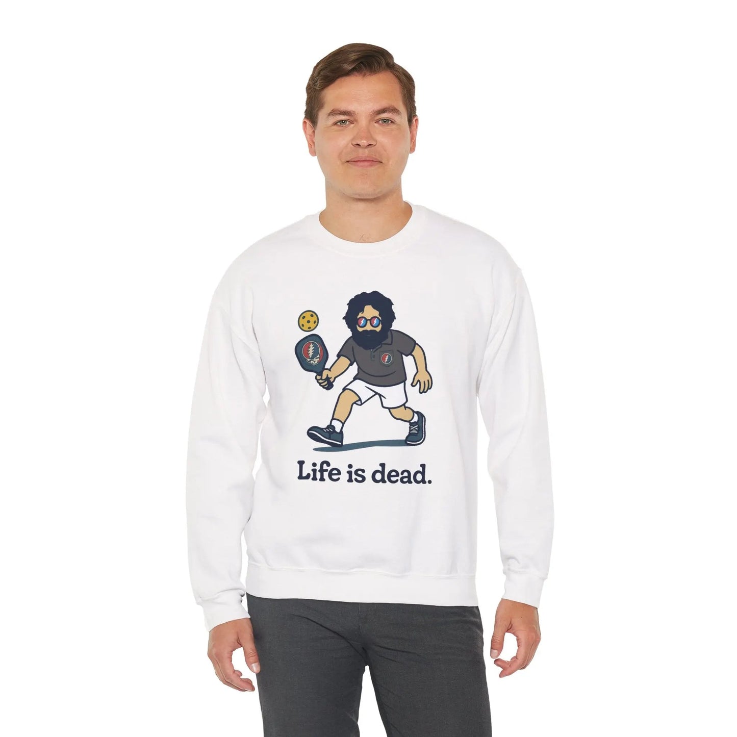 Jerry's in A Pickle | Life is dead.® Crewneck | Grateful Dead