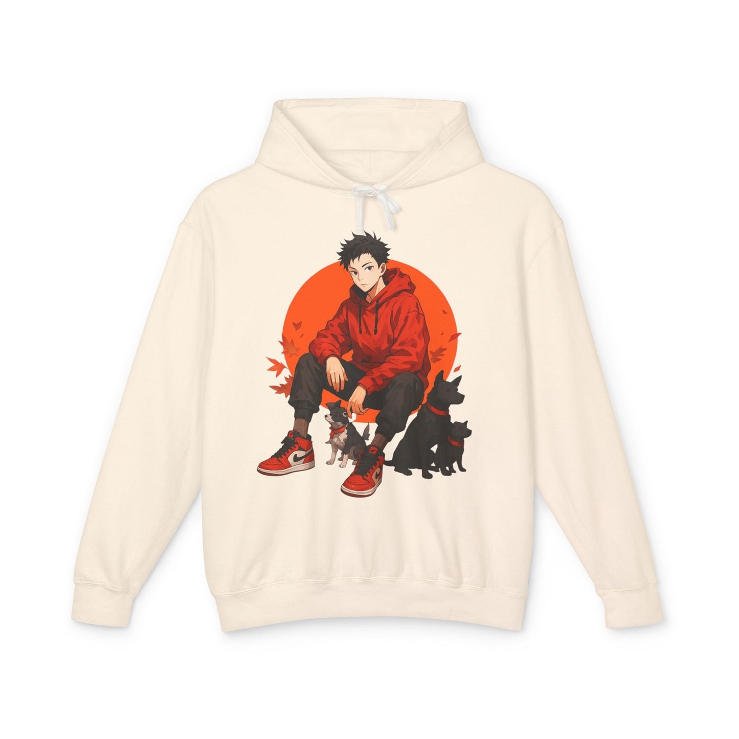 Artful Lightweight Hooded Sweatshirt for Art Enthusiasts and Young Adults