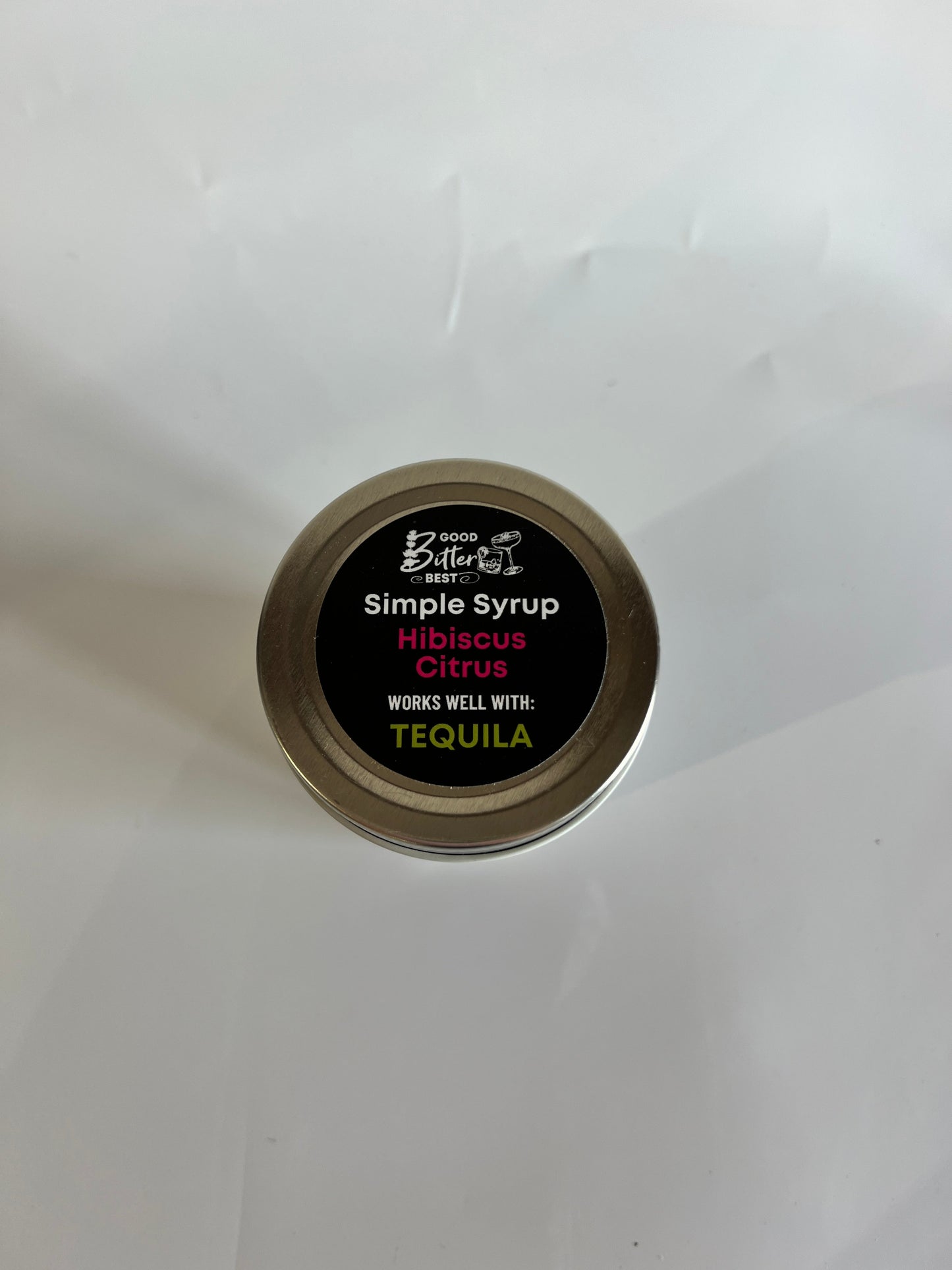 Simple Syrup- Hibiscus Citrus
