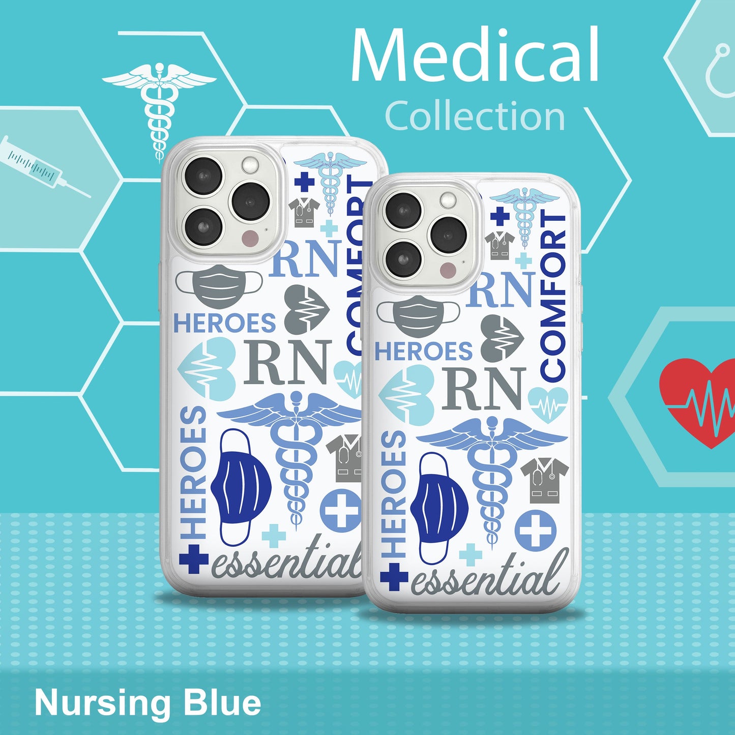 Nurse HD Apple iPhone 13 Series Mag-Safe Phone Case