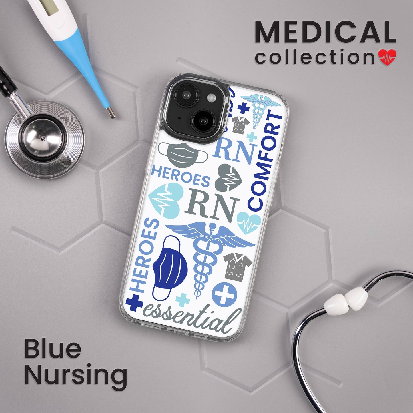 Nurse HD Apple iPhone 13 Series Mag-Safe Phone Case