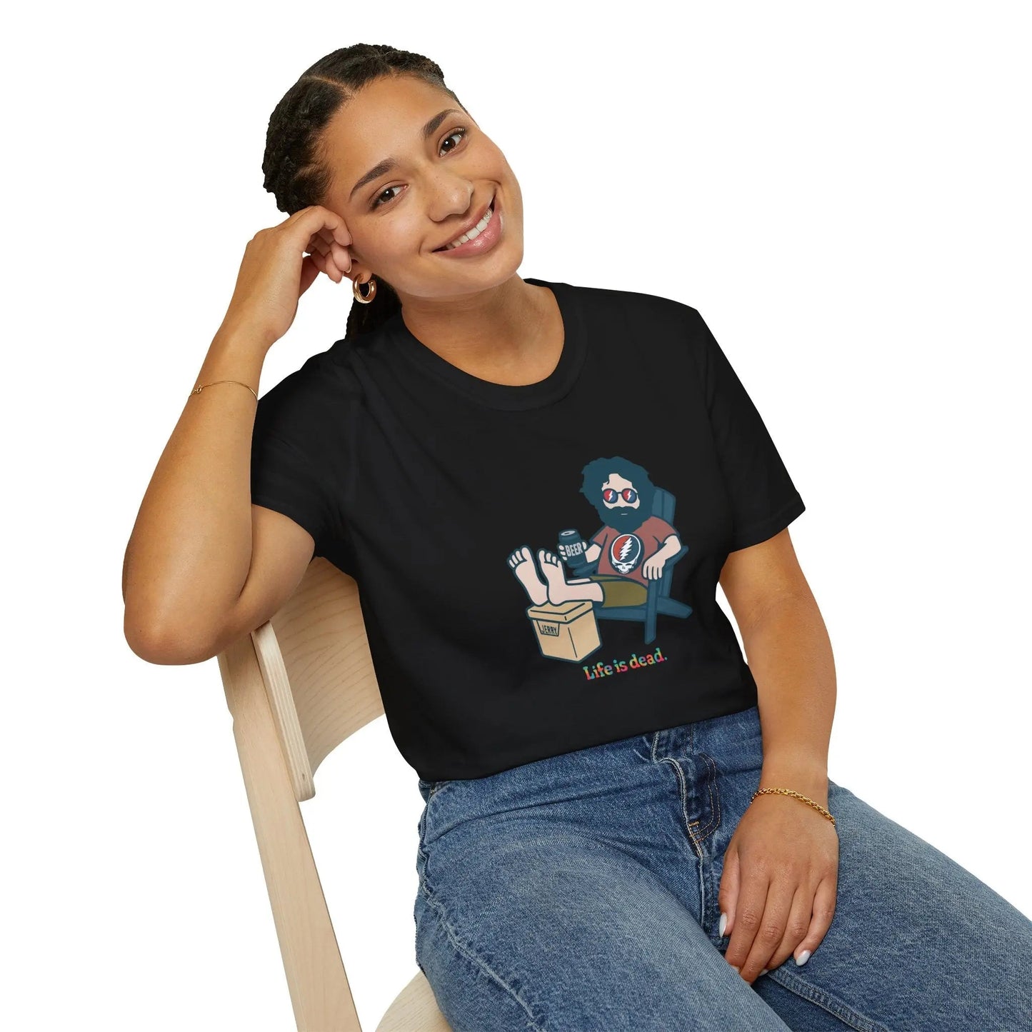 Stay Cool, Jerry - Life is dead.® × Grateful Dead Tee