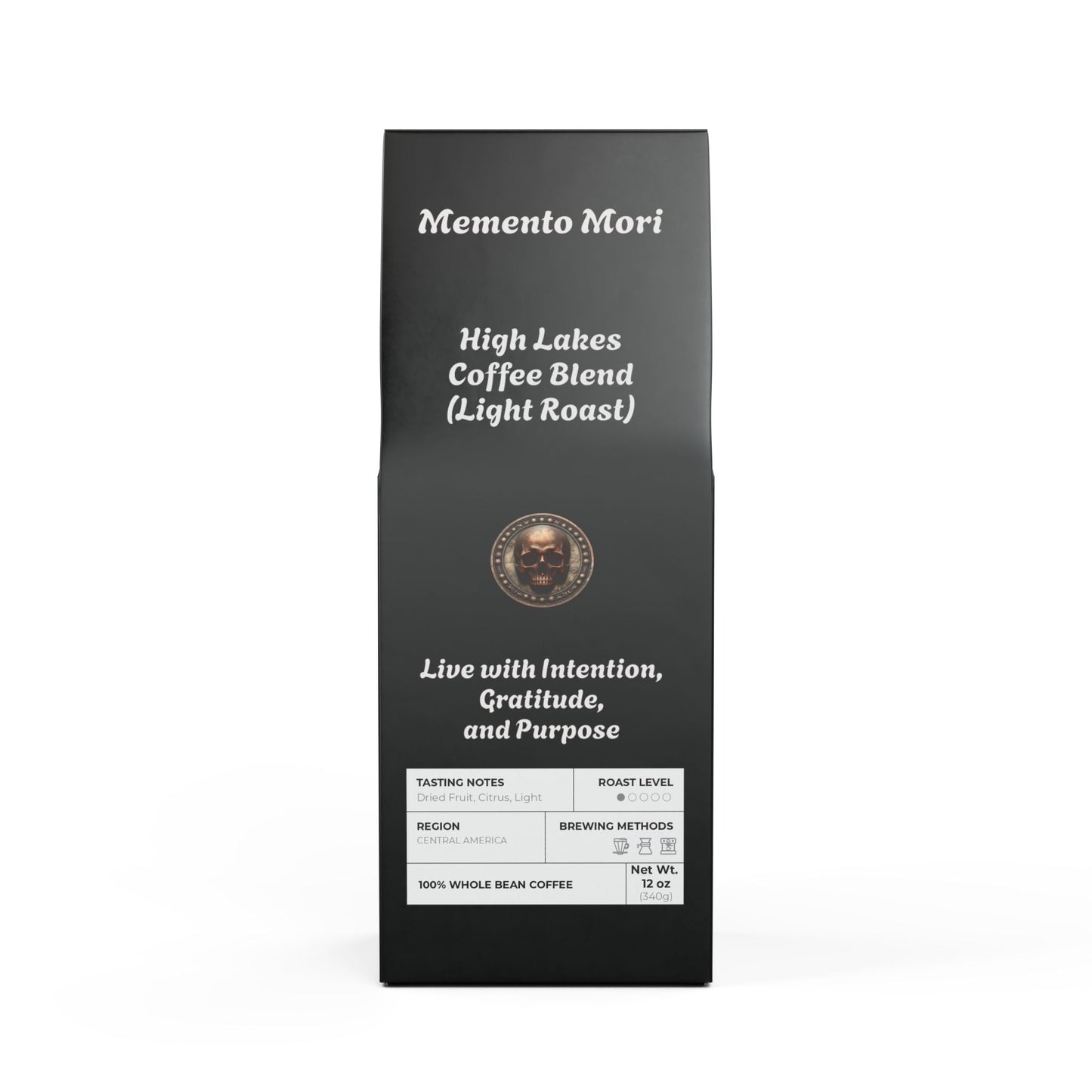 High Lakes Coffee Blend (Light Roast) - "Memento Mori"