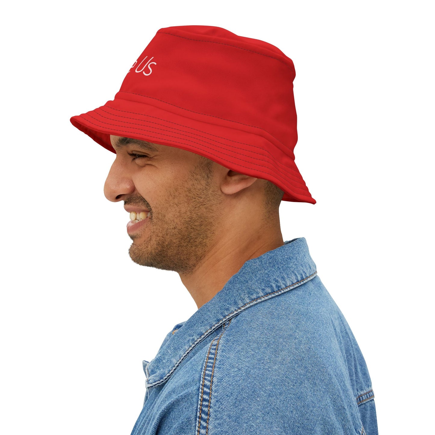 "They Not Like Us" - Bucket Hat (Red)