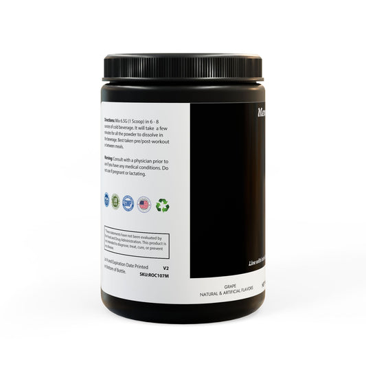 BCAA Supplement, Grape (325 g, 11.46 oz, 50 servings) - "Memento Mori"