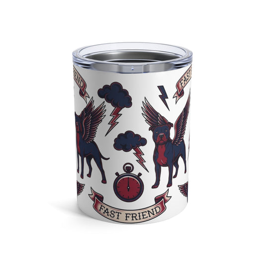 Tattoo Parlor Pups - Winged Wanderers 12oz Short Tumbler