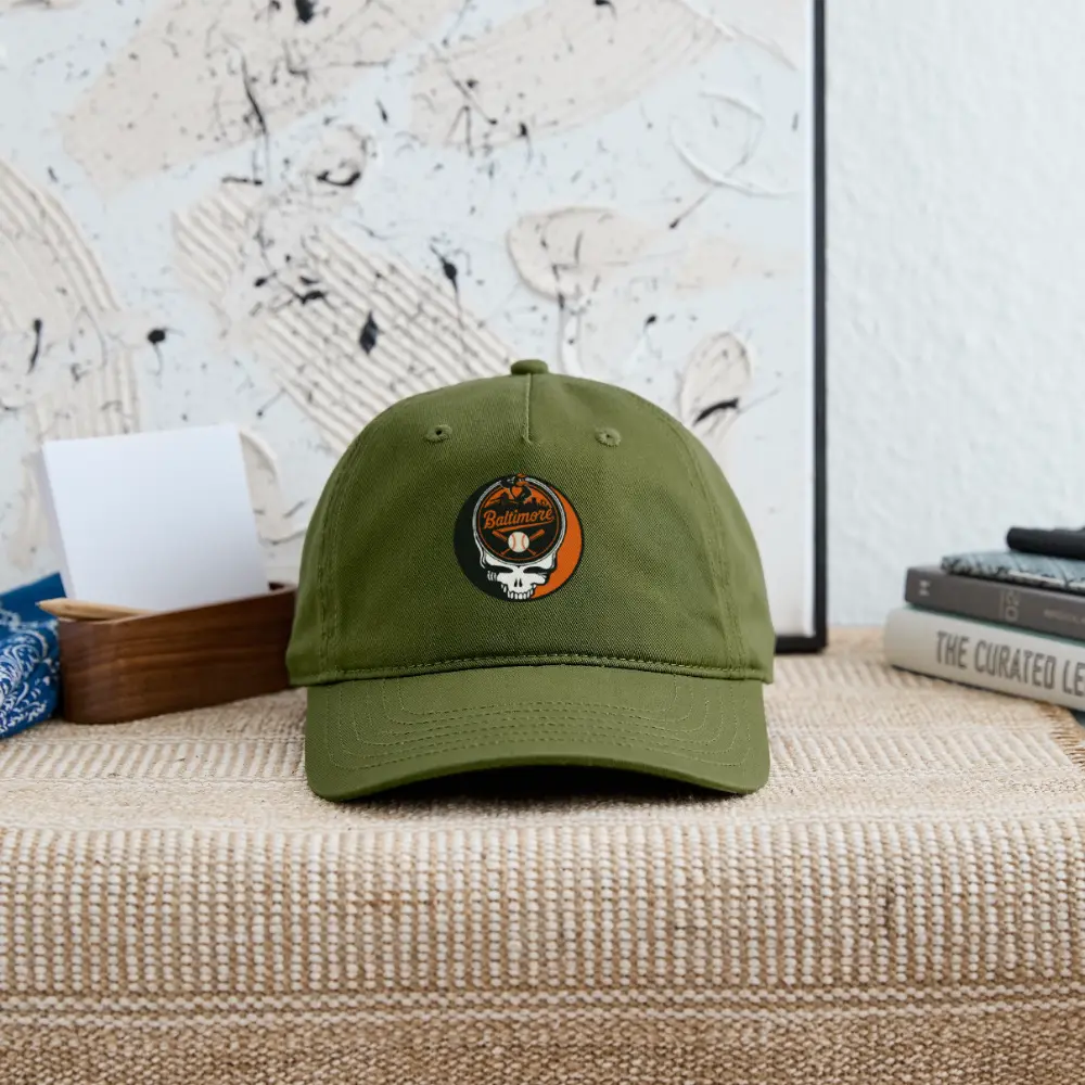 Baltimore Orioles Original Stealie Grateful Dead Dad Hat