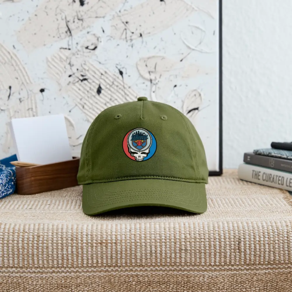 Miami Marlins Original Stealie Grateful Dead Dad Hat