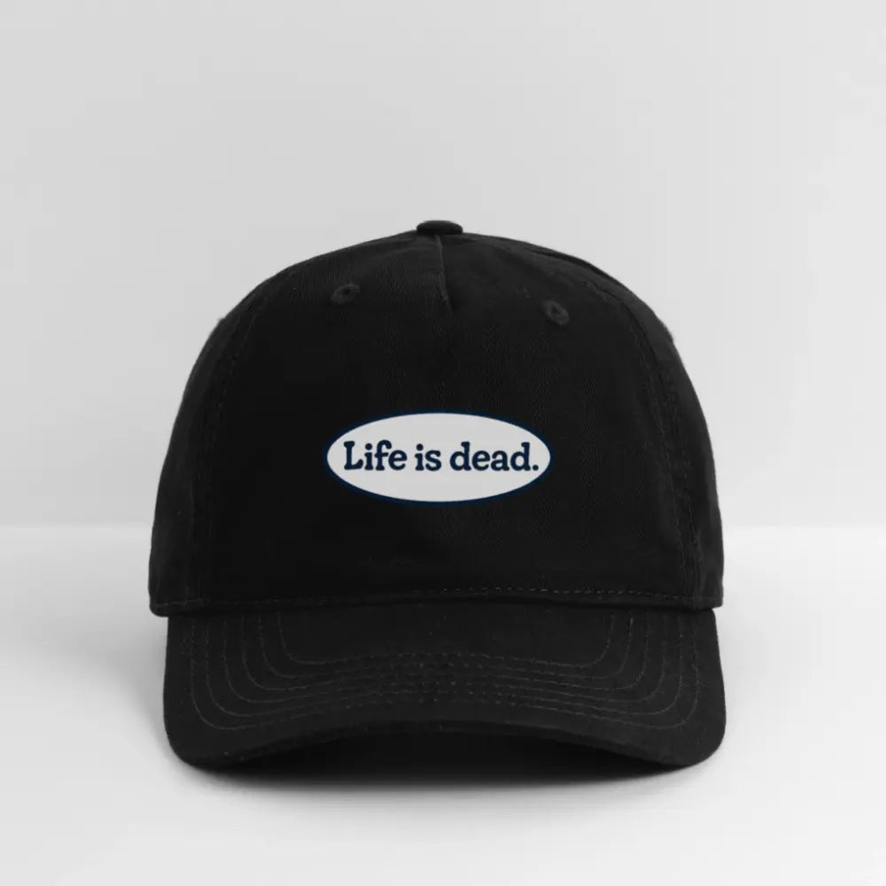 Life is dead.® Signature Oval Blue Grateful Dead Stealie Dad Hat