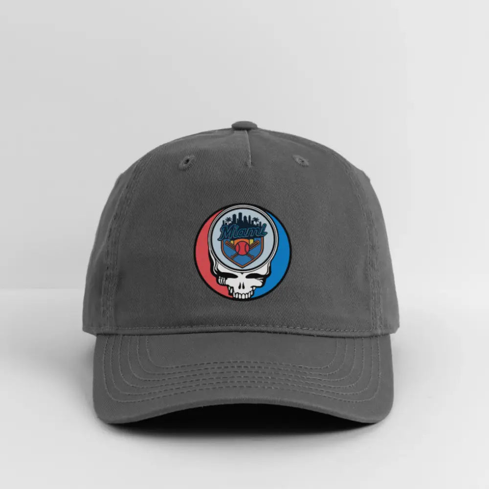 Miami Marlins Original Stealie Grateful Dead Dad Hat