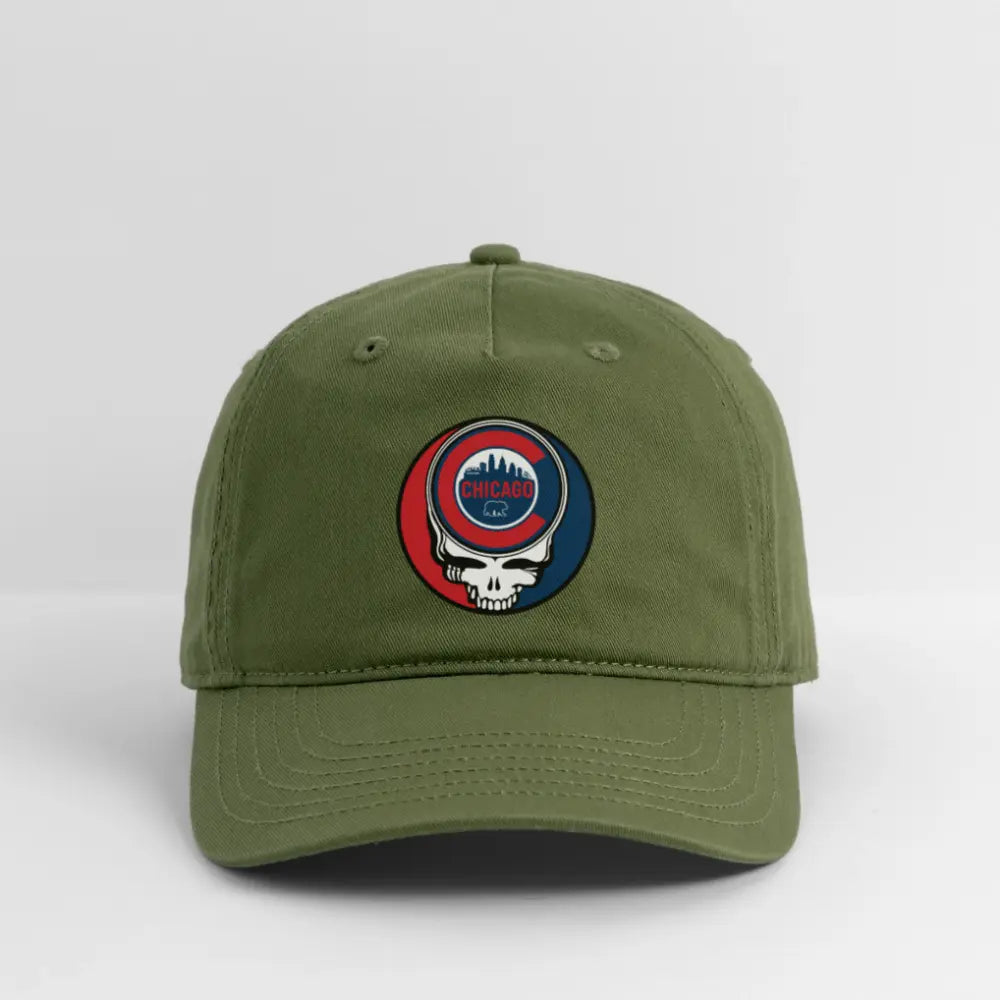Chicago Cubs Original Stealie Grateful Dead Dad Hat