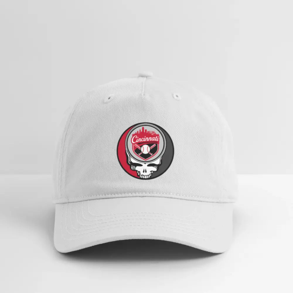 Cincinnati Reds Original Stealie Grateful Dead Dad Hat