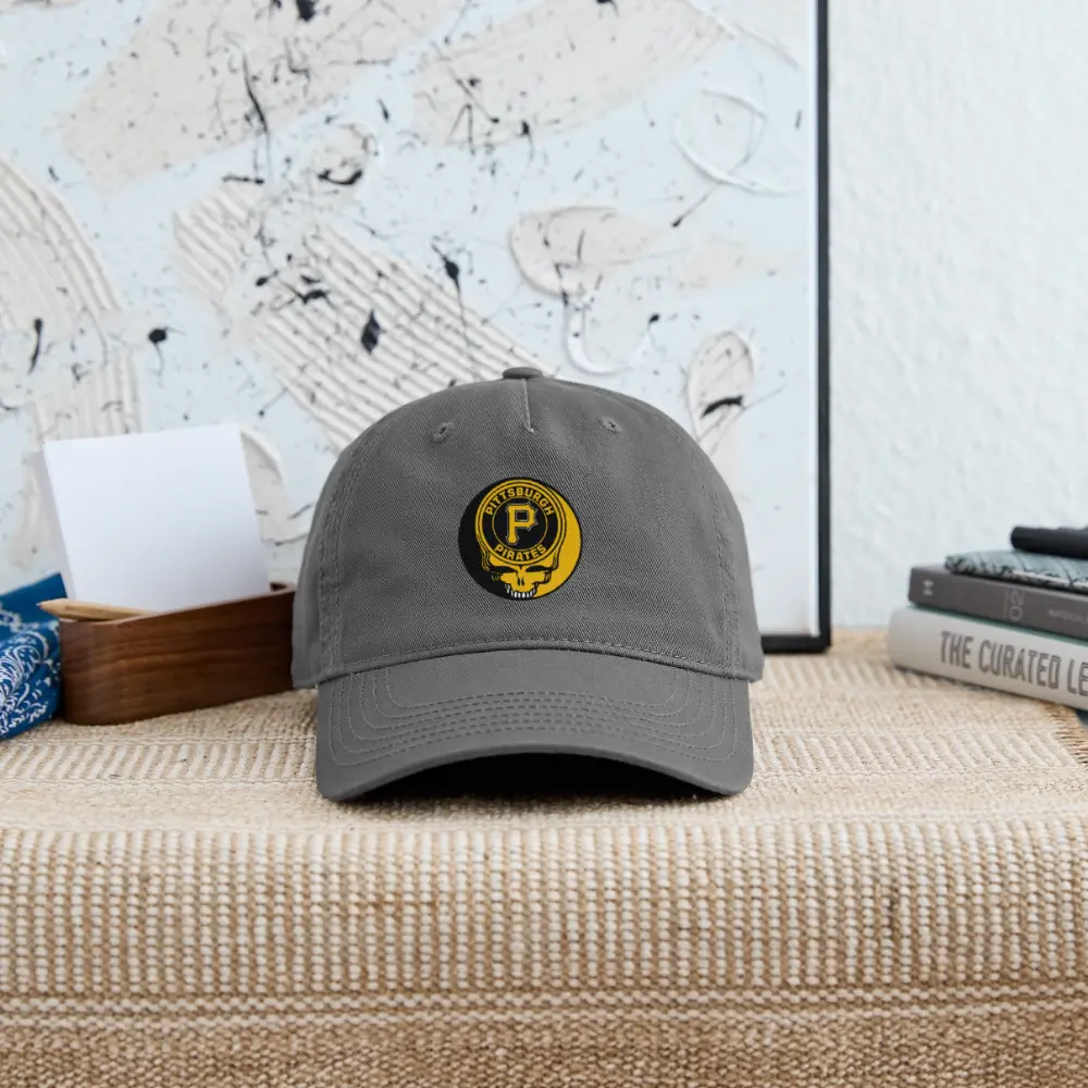 Pittsburgh Pirates Logo Stealie Dad Grateful Dead Hat