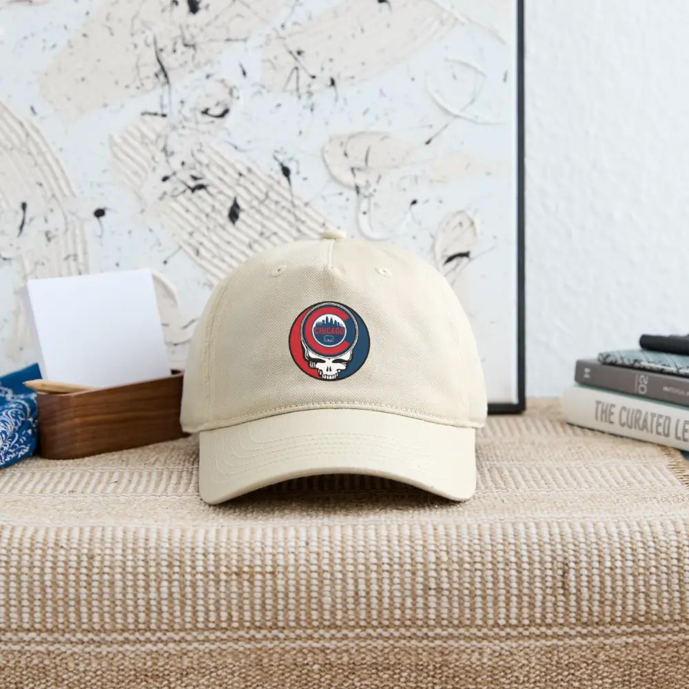 Chicago Cubs Original Stealie Grateful Dead Dad Hat