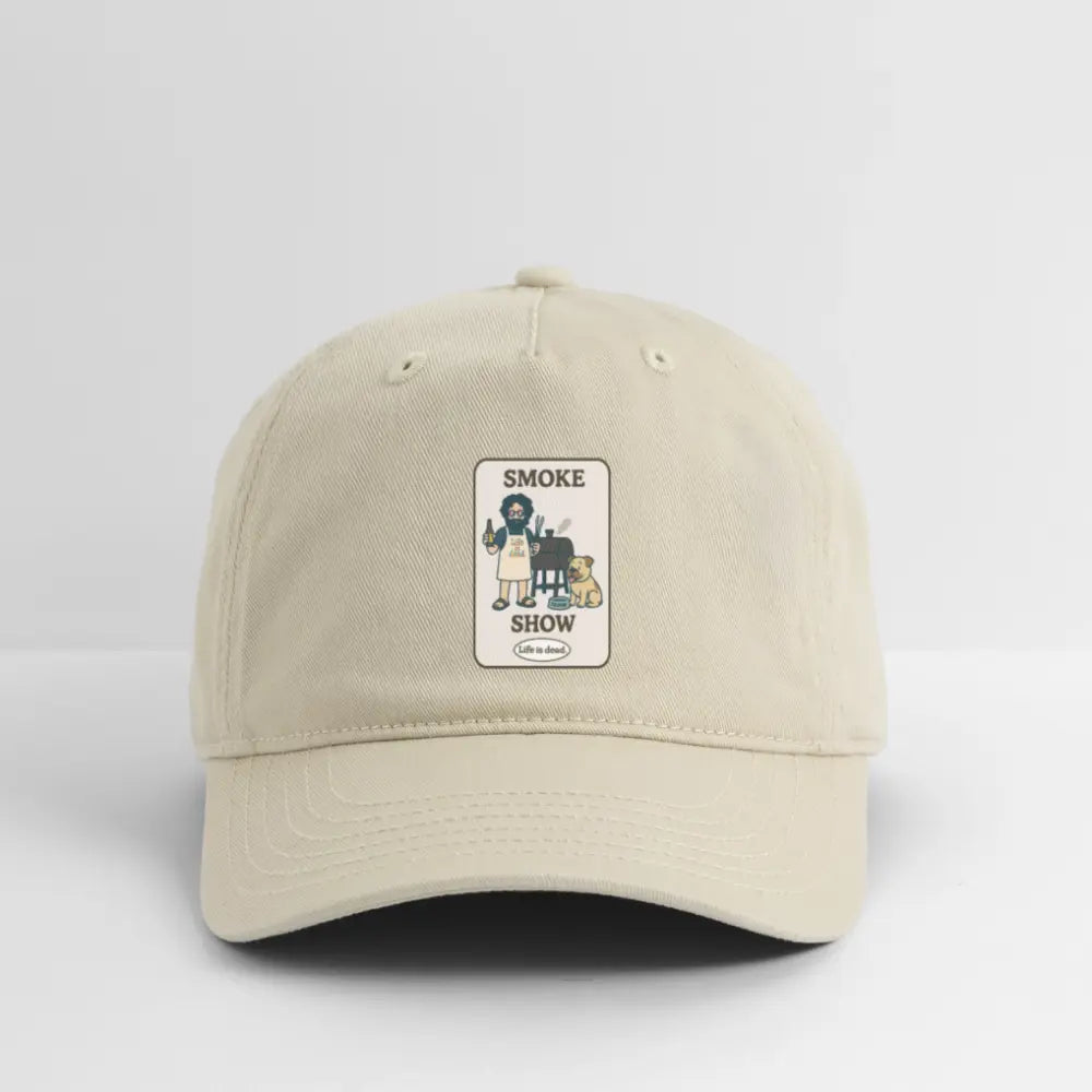 Life is dead.® Jerry's Smokin' Something Grateful Dead Stealie Dad Hat