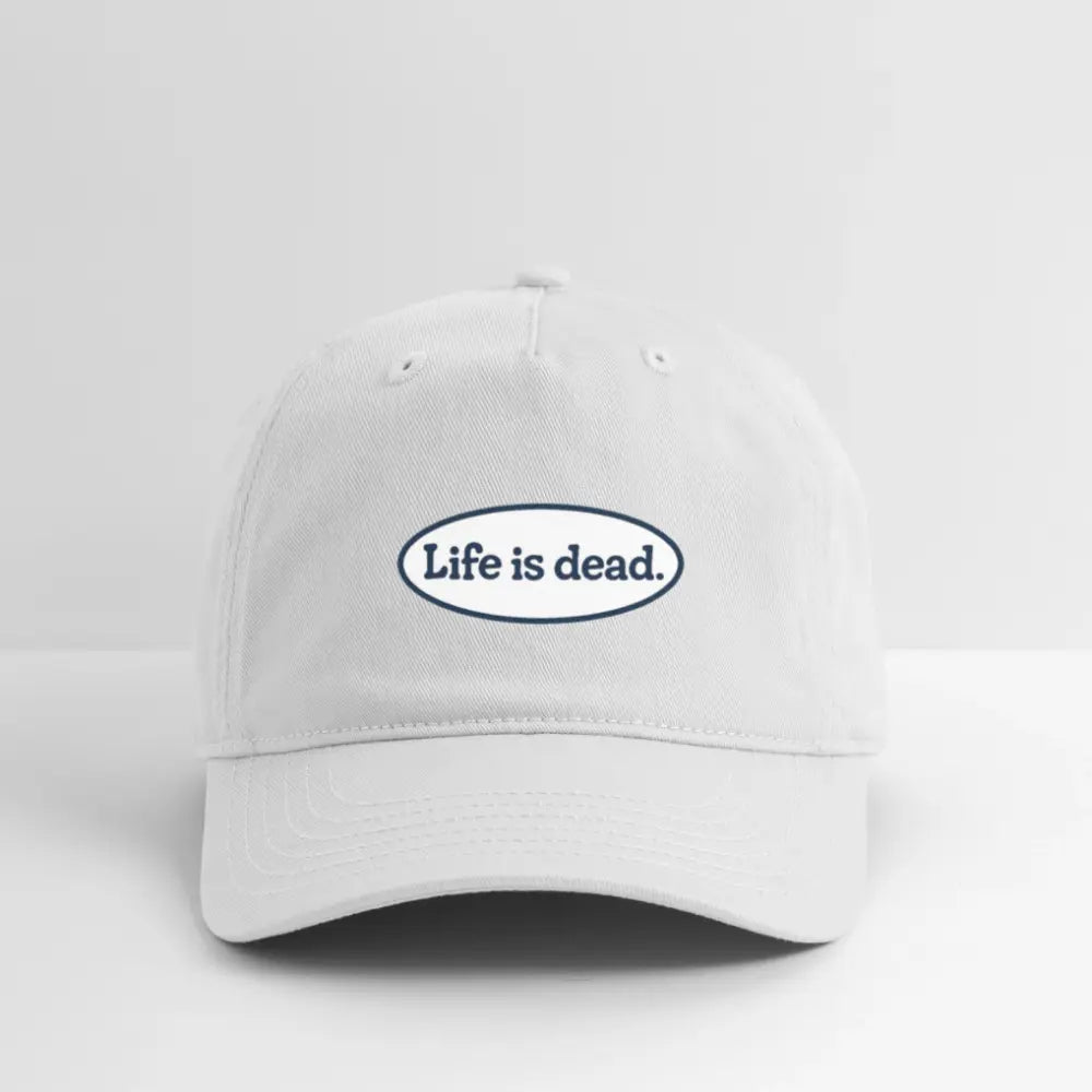 Life is dead.® Signature Oval Blue Grateful Dead Stealie Dad Hat