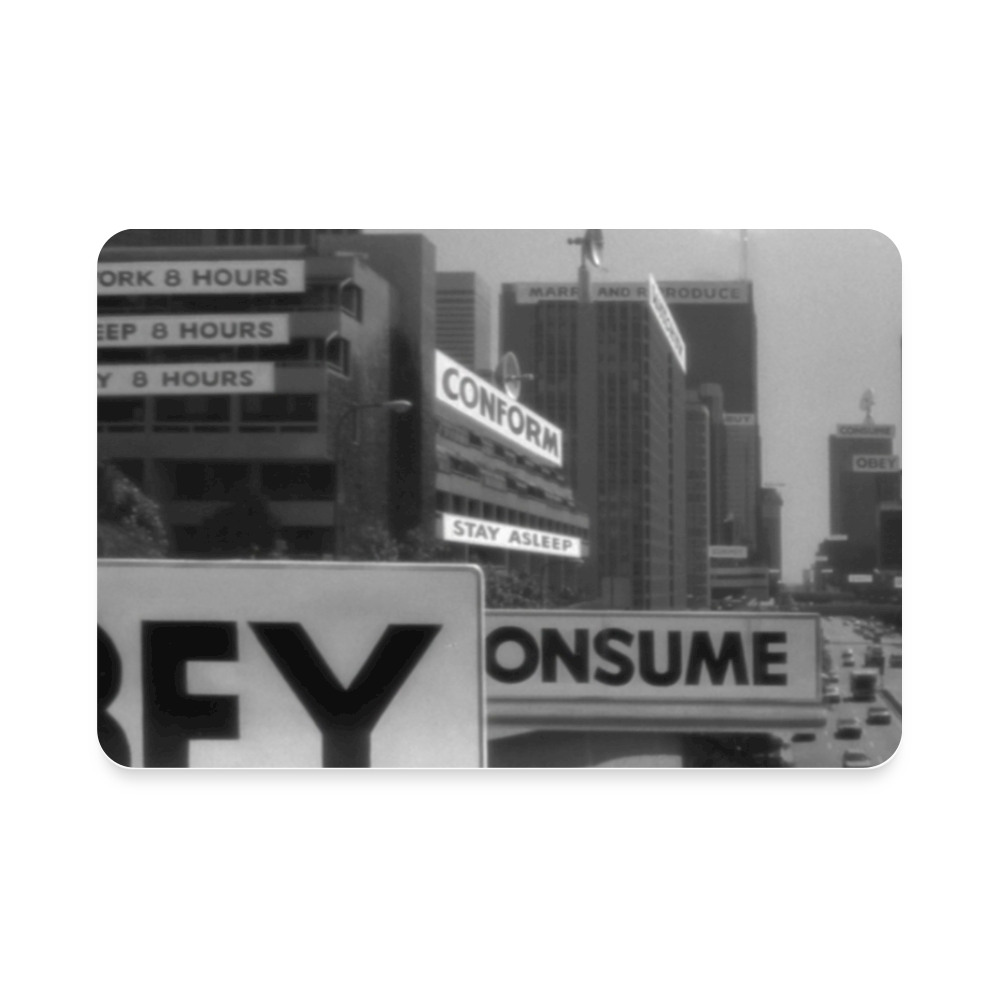 Rectangle Magnet - "Consume"