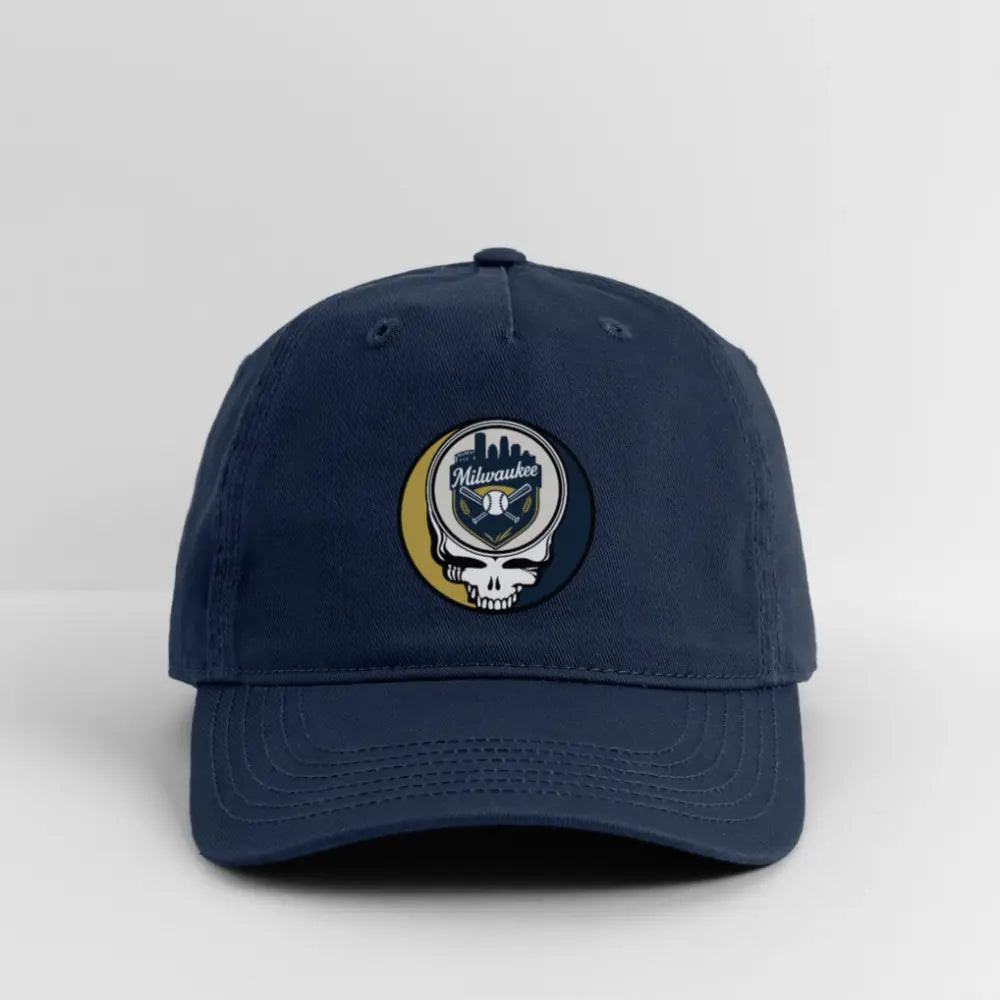 Milwaukee Brewers Original Stealie Grateful Dead Dad Hat