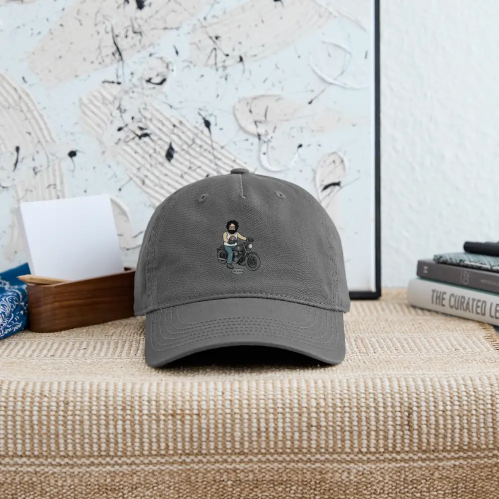 Life is dead.® Jerry's Hog Grateful Dead Stealie Dad Hat