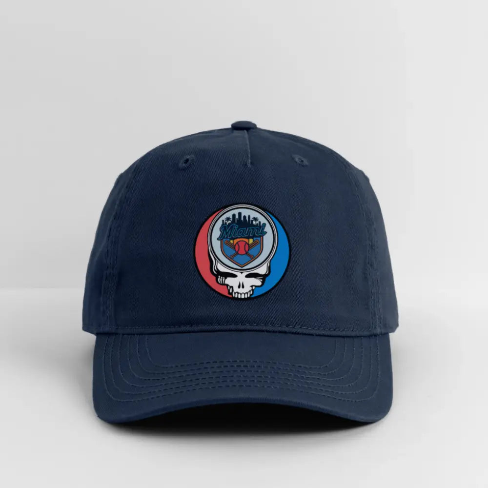 Miami Marlins Original Stealie Grateful Dead Dad Hat