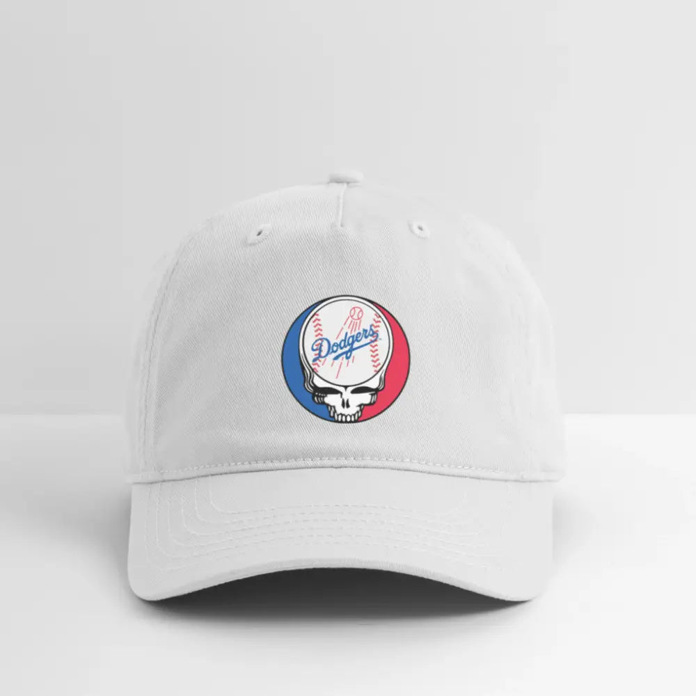 Los Angeles Dodgers Logo Stealie Grateful Dead Dad Hat