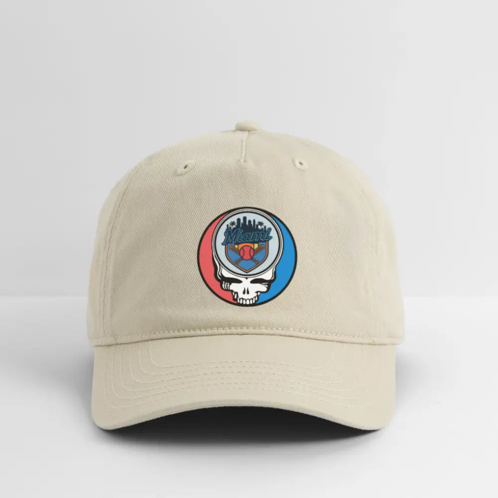 Miami Marlins Original Stealie Grateful Dead Dad Hat