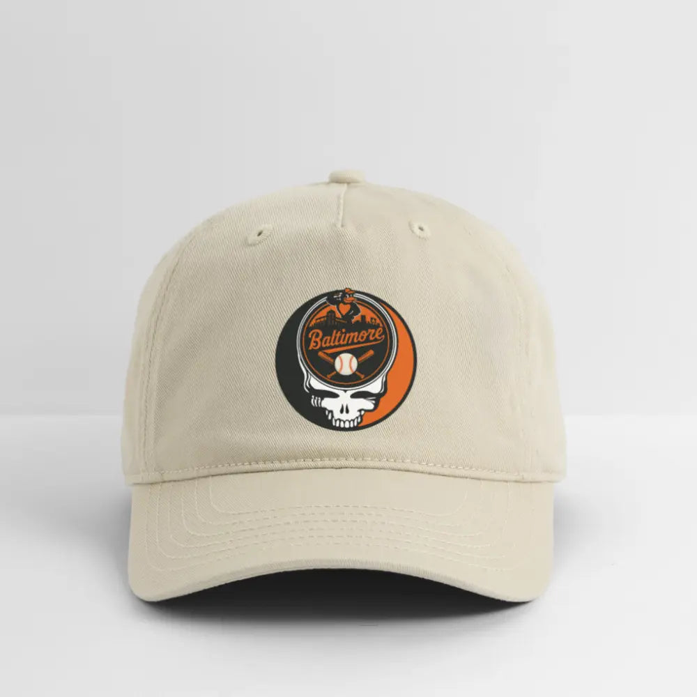 Baltimore Orioles Original Stealie Grateful Dead Dad Hat